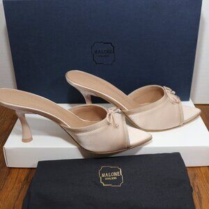 Malone Souliers Bow Slide Sandals
